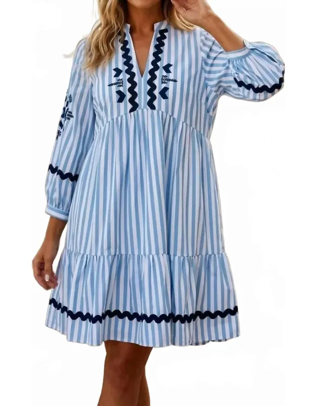 Striped Mini Dress