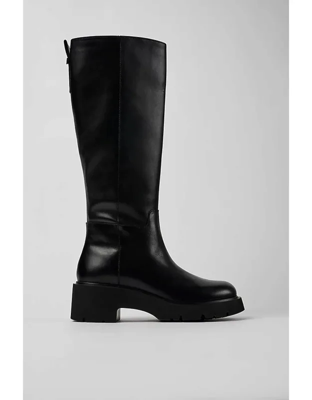 Tall Leather Boots