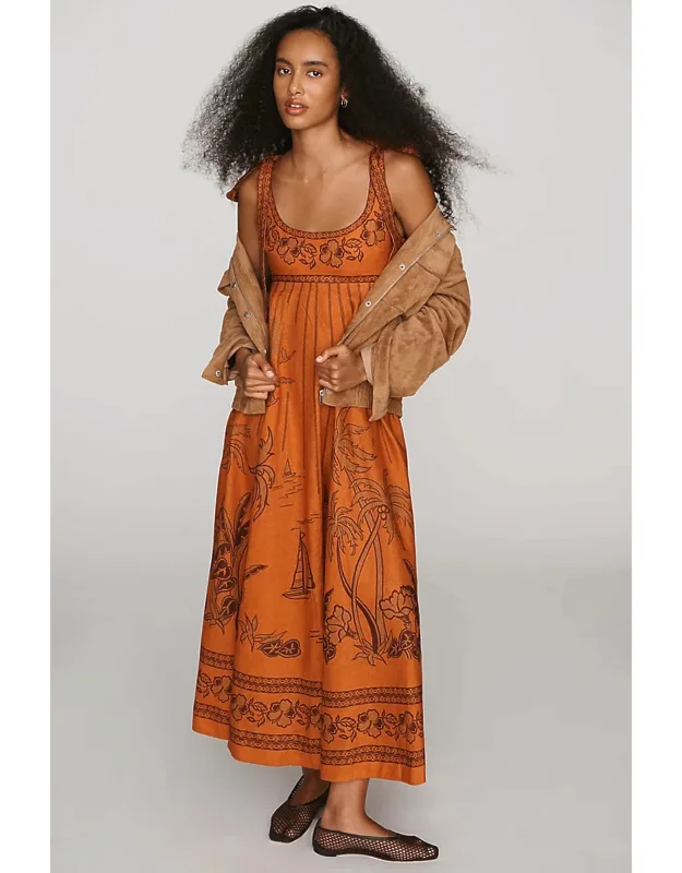 Boathouse Ballet Linen Dress