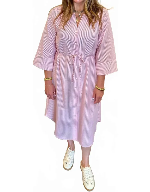 Ime Midi Shirt Dress
