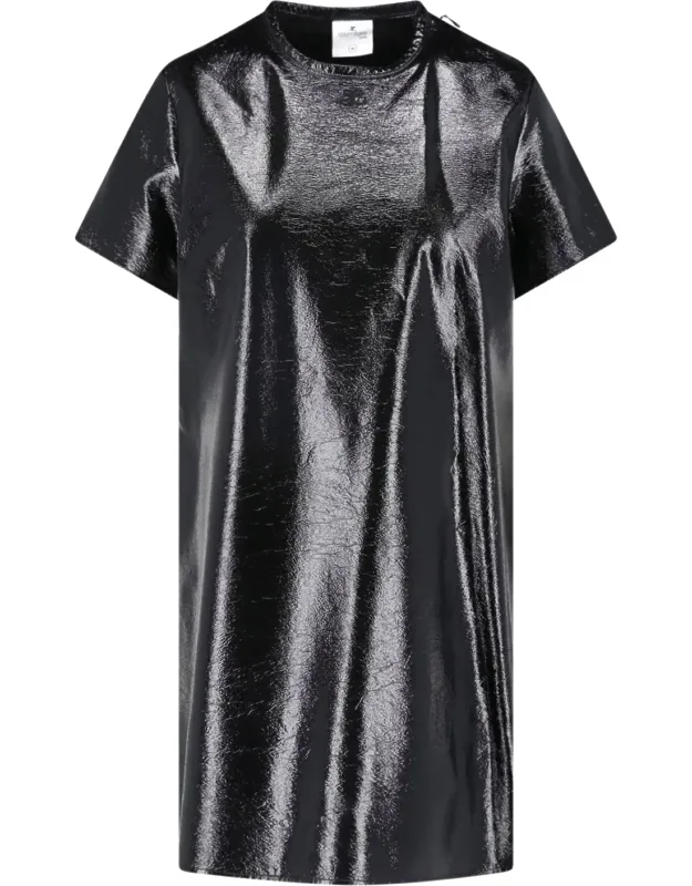 Vinyl Mini Dress