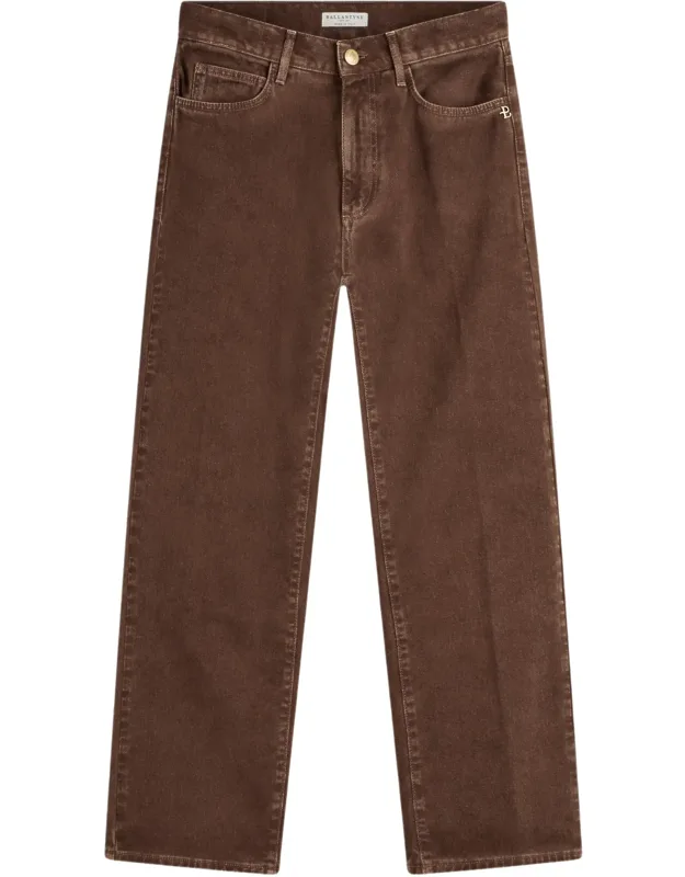 Hamburg Cotton Wide-leg Jeans