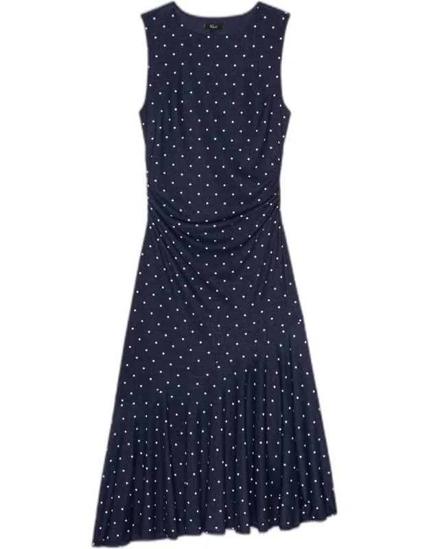 Polka Dot Midi Dress