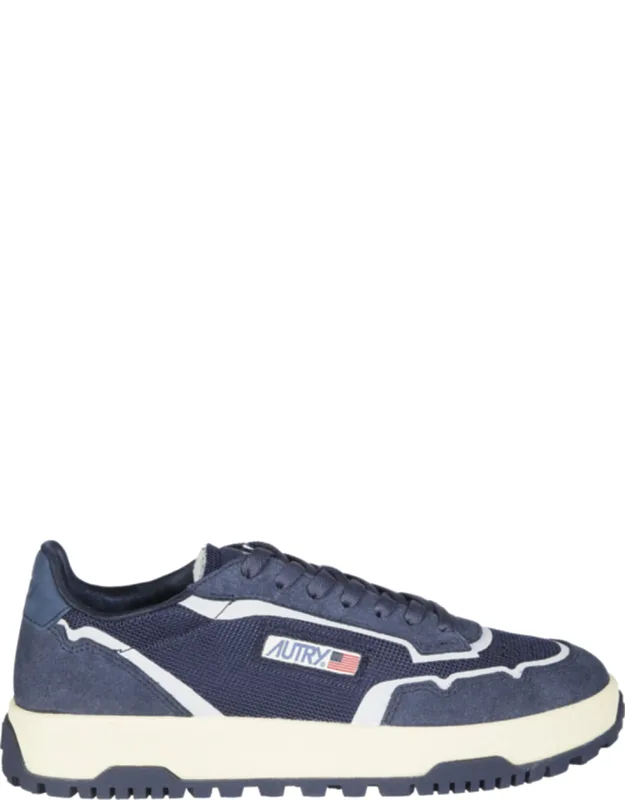 Wildplace Low Suede Mesh Sneakers