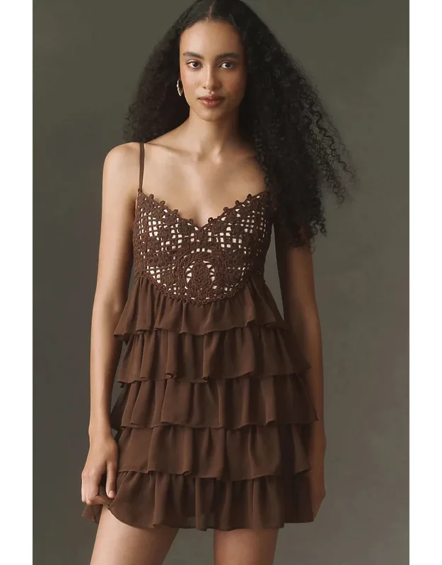 Ruffle Mini Dress