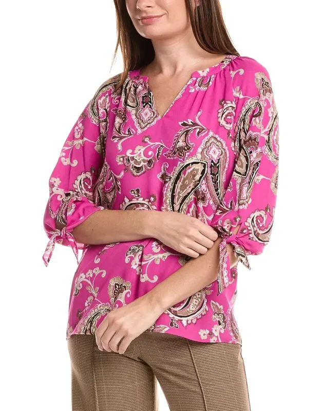 Elbow Raglan Sleeve Blouse