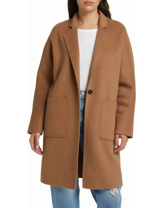 Wool Blend Coat