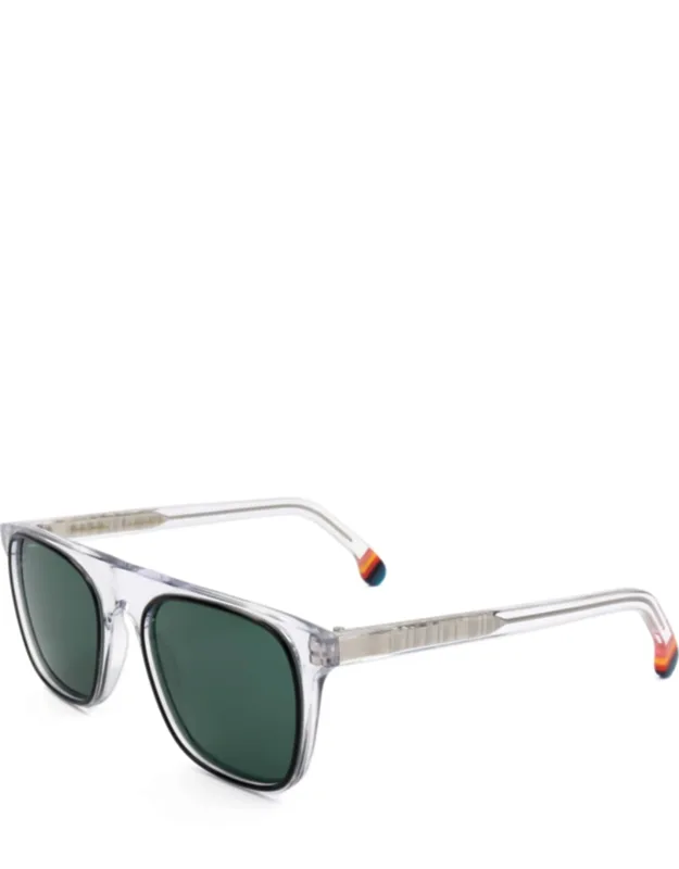Ink On Crystal 53mm Sunglasses