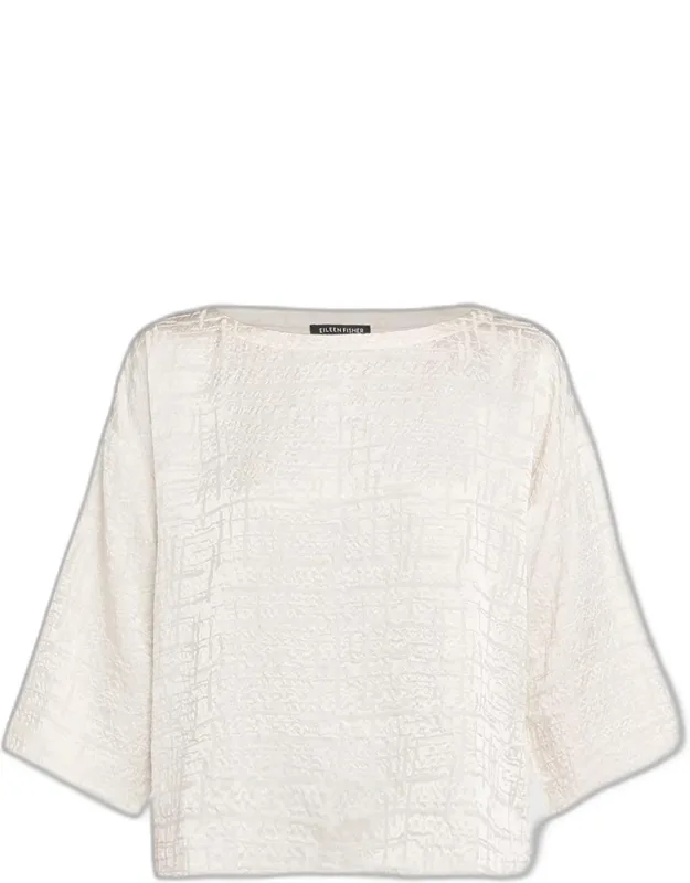 Boxy Silk Top