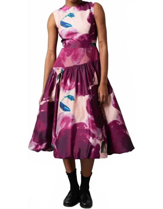 Frock Sleeveless Midi Dress