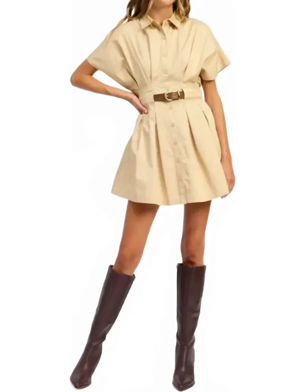 Cecilla Mini Shirt Dress