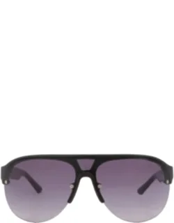 Smoke Gradient Square Sunglasses