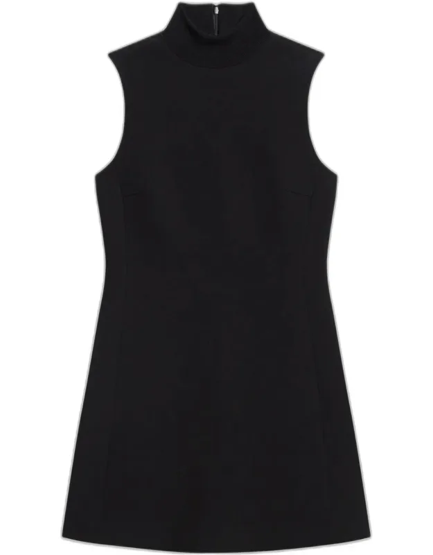A-line Sleeveless Mini Dress