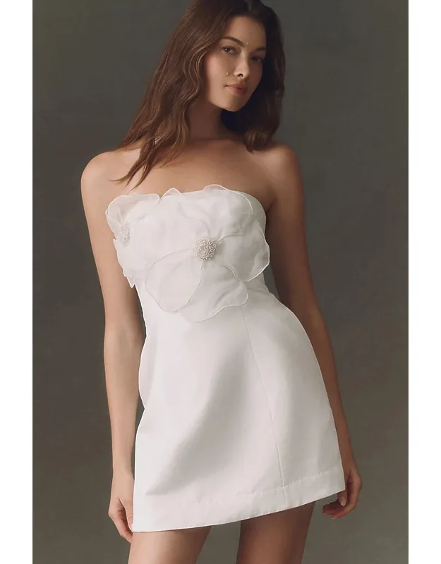 Appliqué Mini Dress