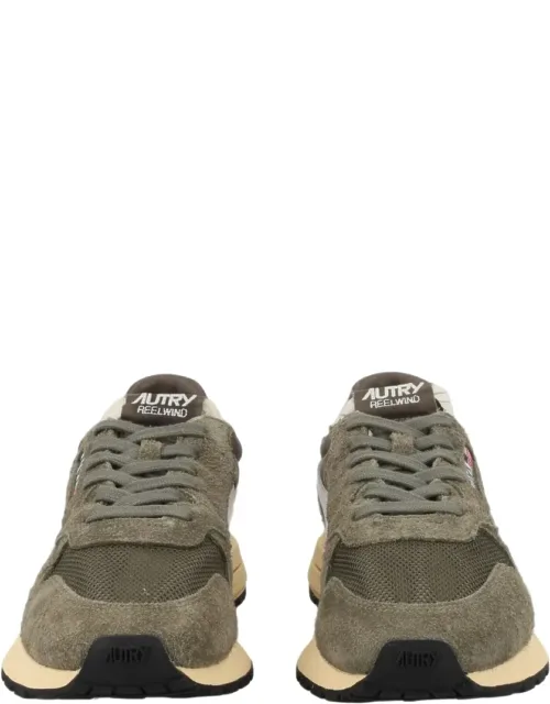 Reelwind Low Suede Leather Nylon Sneakers