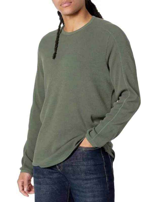 Hughes Long Sleeve Waffle Knit T-shirt