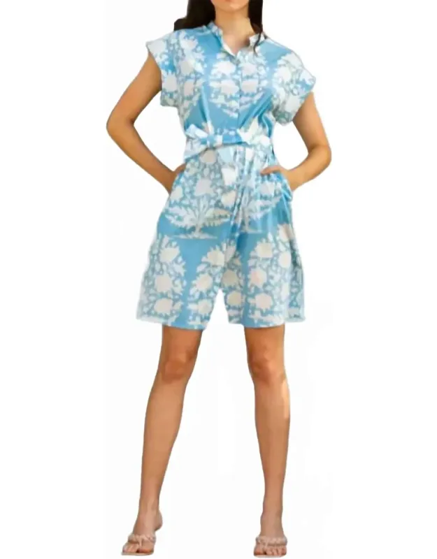 Cap Sleeve Shirt Dress