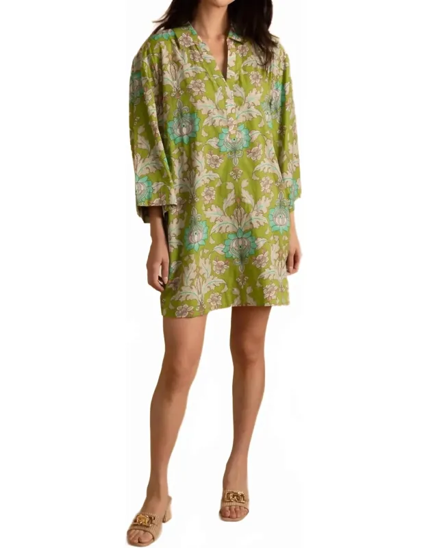 Colette V-neck Mini Dress