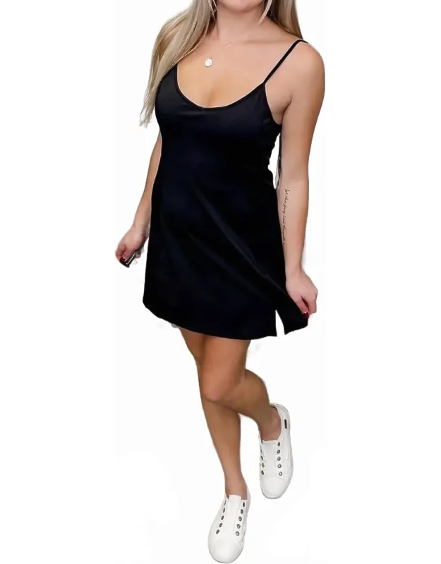 It's All Outlined Mini Skort Dress