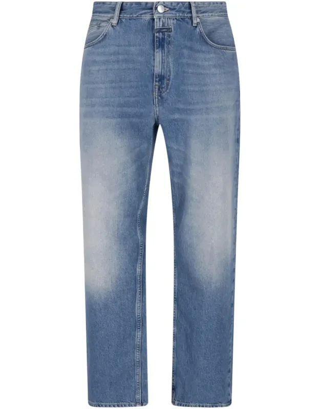 Springdale Denim Straight-leg Jeans