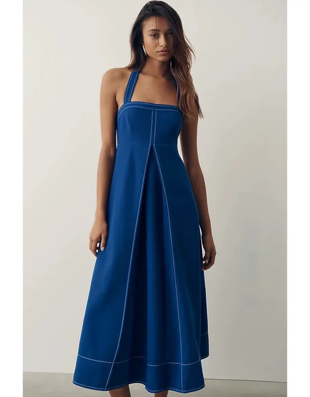 Halter Midi Dress