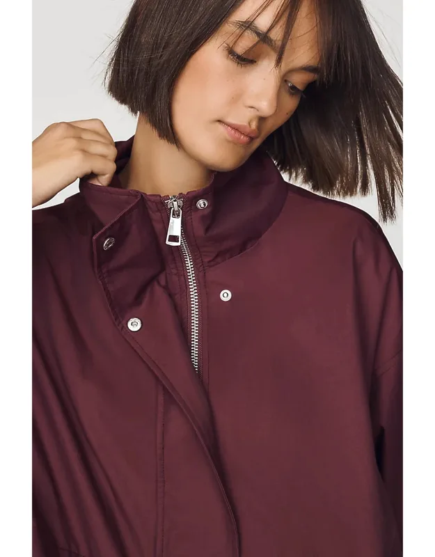 Funnel-neck Tech Jacket