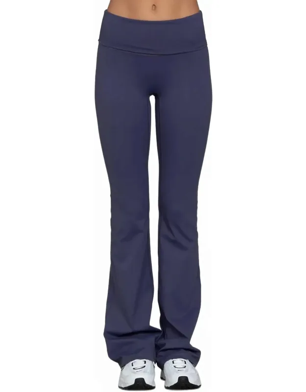 Essential Foldover Flare Pants