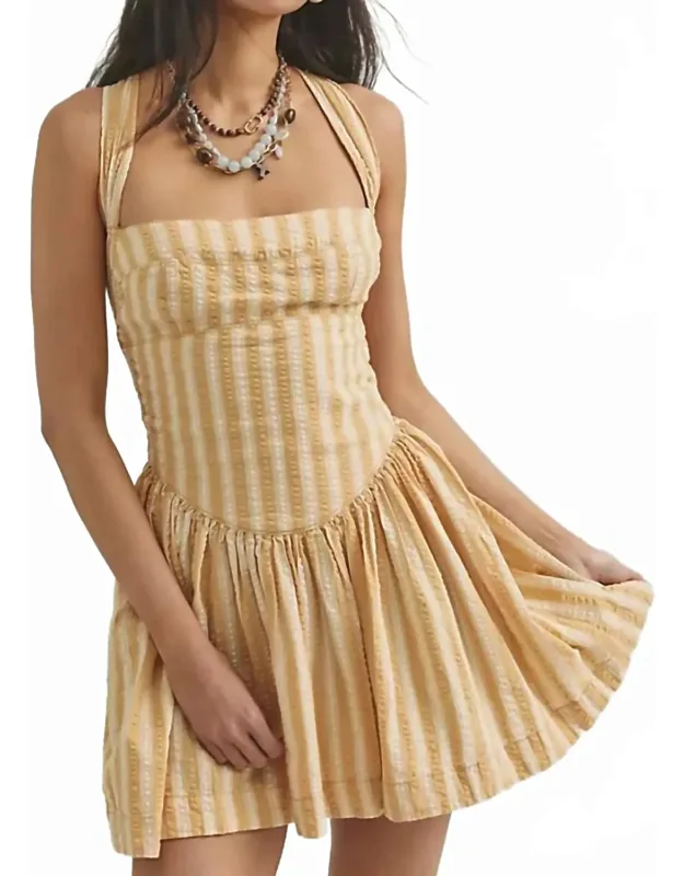 Plaid Mini Dress