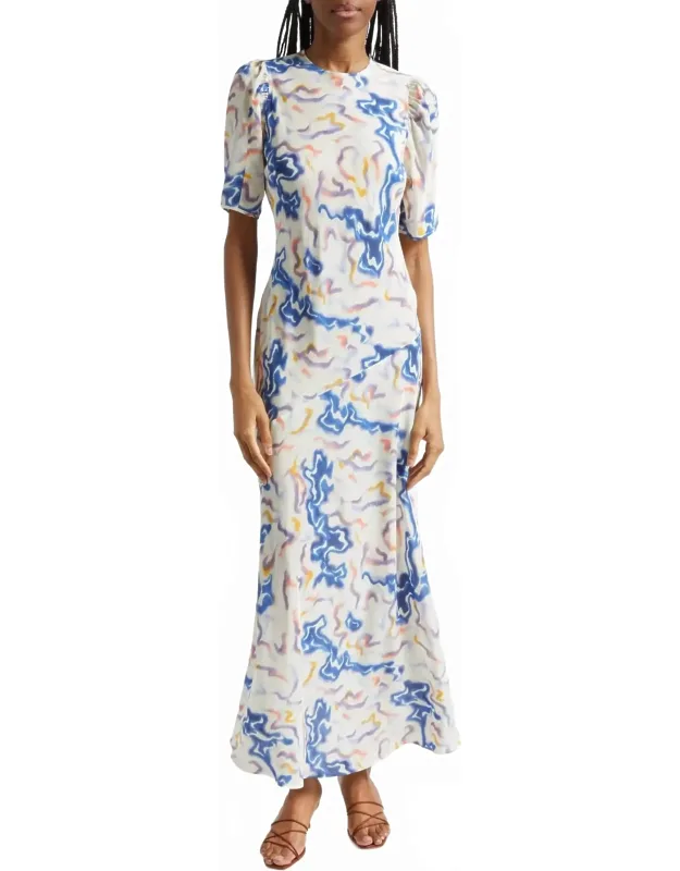Samar Silk Dress
