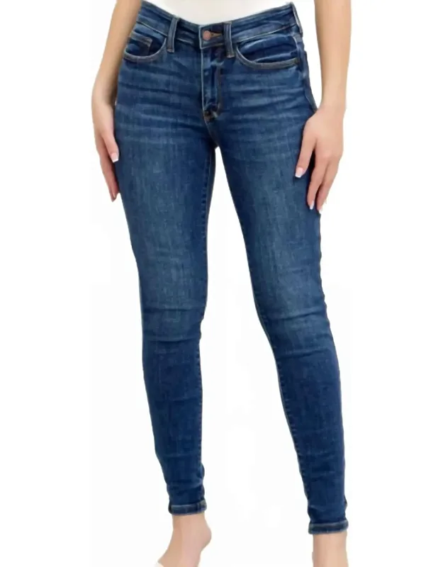 Mid Rise Skinny Jeans