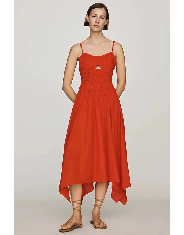 Shirred Dress