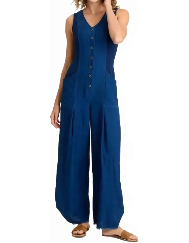 Aisling Snap-up Jumpsuit