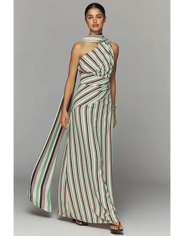 Ariel One-shoulder Maxi Dress