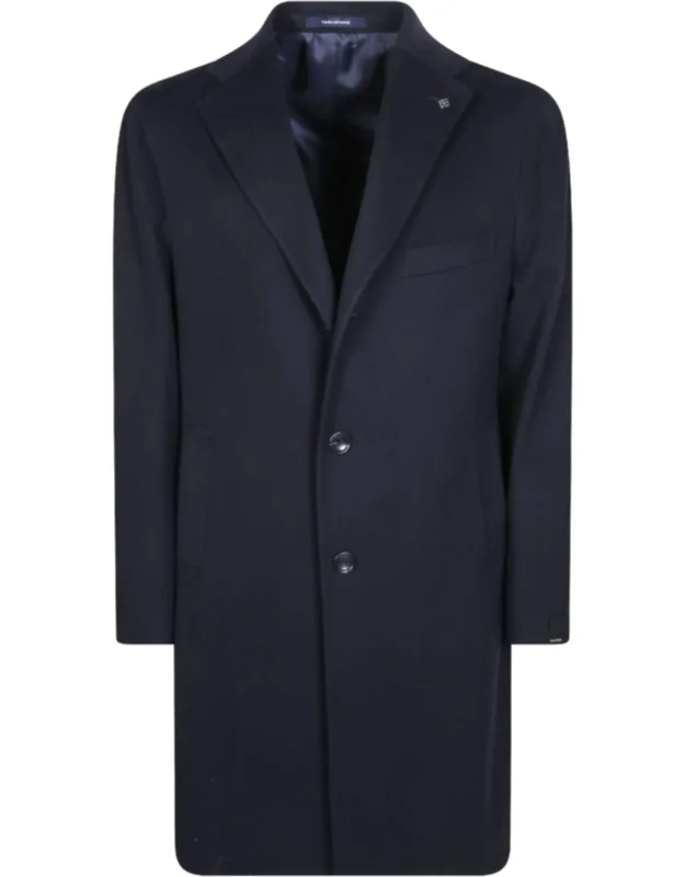 Wool Cashmere Mid-length Coat