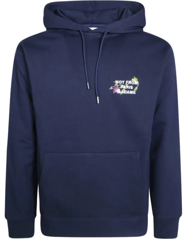 Embroidered Cotton Hoodie