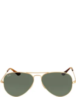 Aviator Metal Ii Green Sunglasses