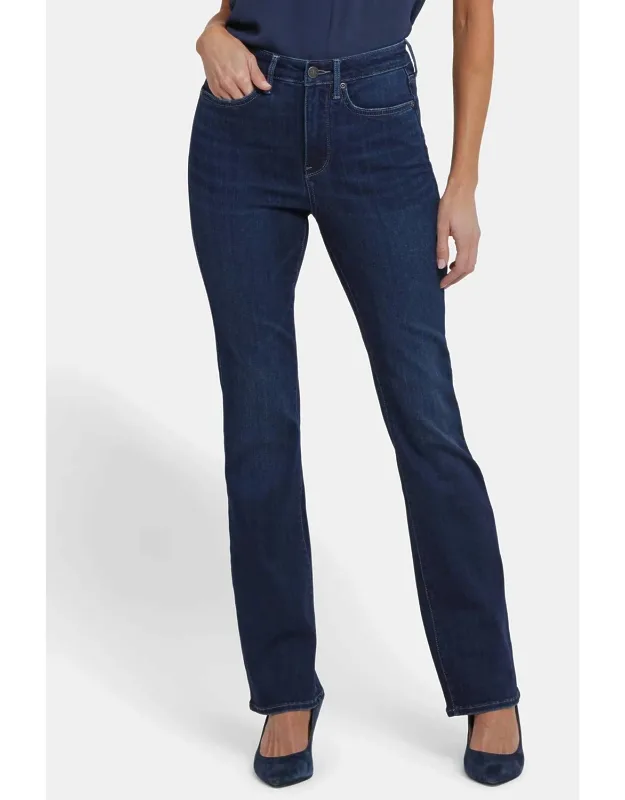 High Rise Slim Bootcut Jeans