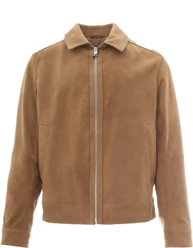 Soft Suede Leather Jacket