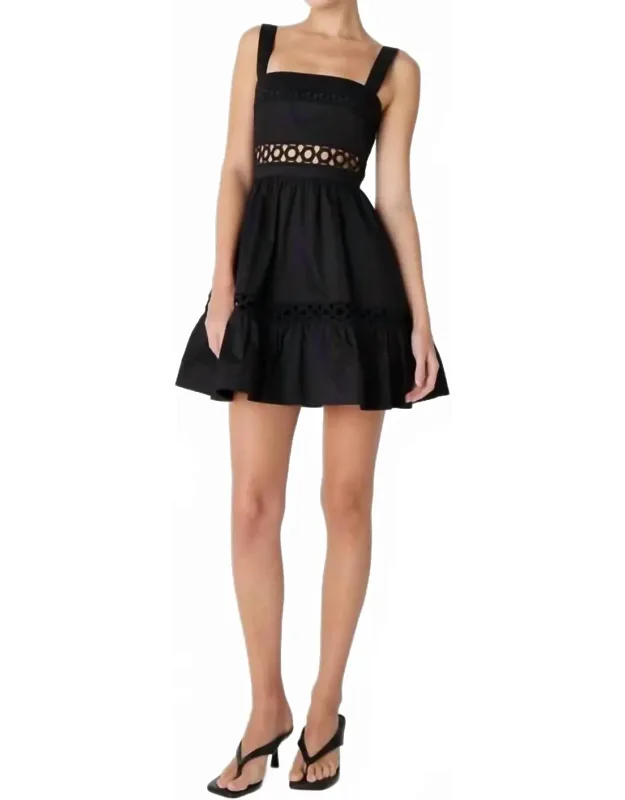 Flared Mini Dress