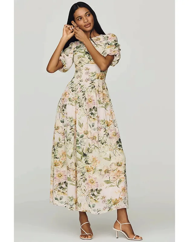 Printed Maxi Dress