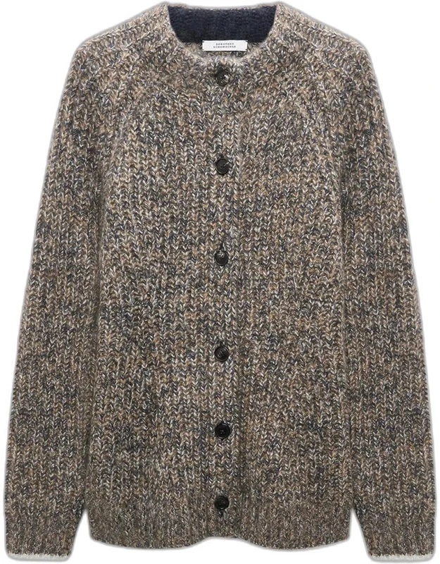 Luxury Love Marled Cashmere Cardigan
