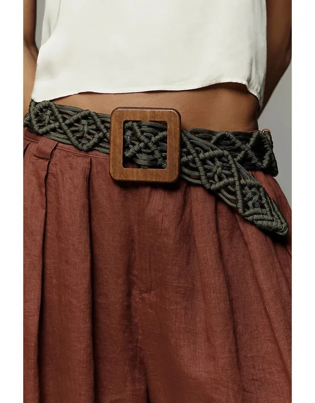 Woven Beaded Belt