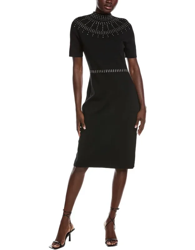 Embellished Sweaterdress