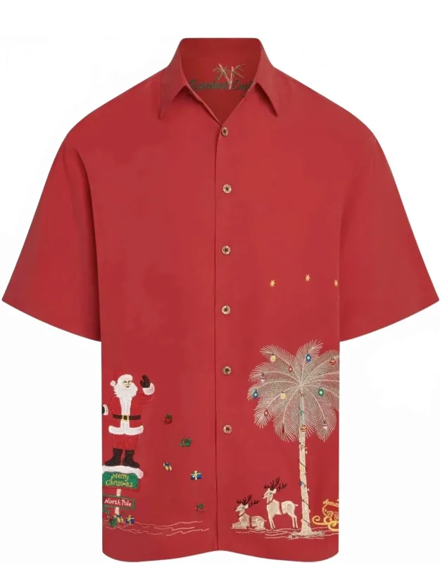 Merry Christmas Embroidered Shirt