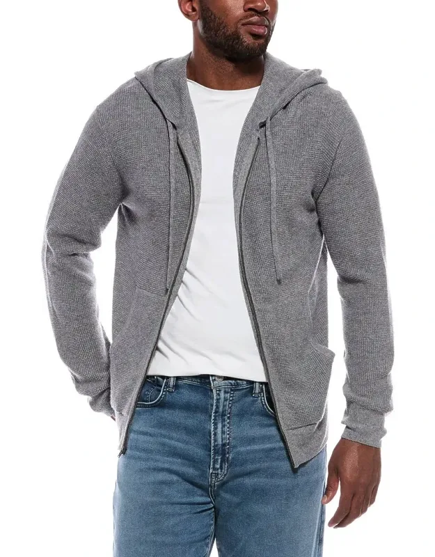 Wool-blend Zip Hoodie