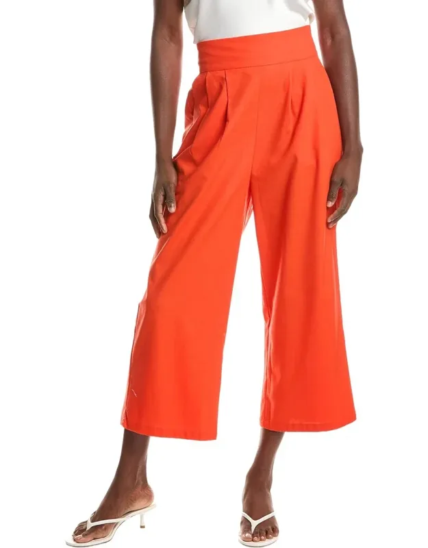 Linen-blend Pants
