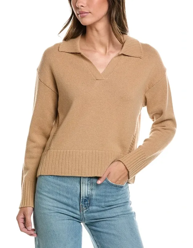 Cora Wool Polo Sweater