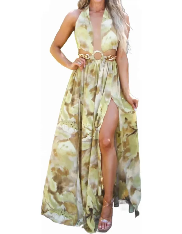 Cutout Maxi Dress