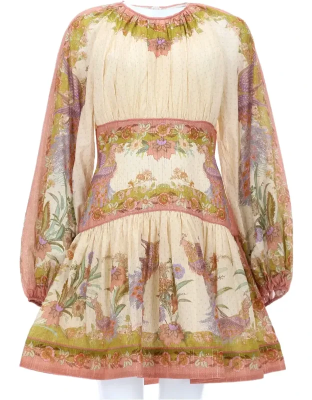 Floral Print Mini Dress