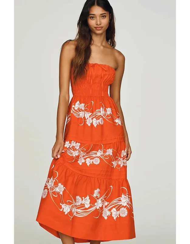 Strapless Maxi Dress